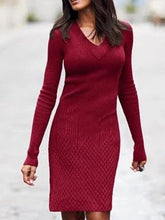 Load image into Gallery viewer, Cotton Long Sleeve Dresses