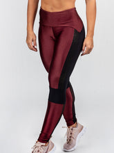 Load image into Gallery viewer, Women Color Block Yoga Leggings Hollow out Sport Leggings