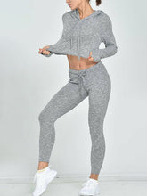 Load image into Gallery viewer, Fashion Casual Yoga Sports Two-piece Suit