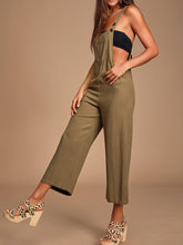 Load image into Gallery viewer, Fashion Wide-Leg Overalls Sleeveless Jumpsuit