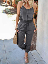 Load image into Gallery viewer, Cotton and Linen Jumpsuit