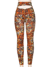 Load image into Gallery viewer, Women Leopard Print High Waist Skinny Yoga Leggings