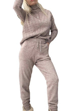 Load image into Gallery viewer, Pullover Knitted Long Sleeve Suit