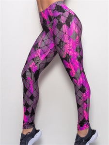 Quick-Drying Yoga Running Sports Printed Leggings