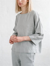 Load image into Gallery viewer, Casual Loose Comfortable Cotton Linen Top Pants Set