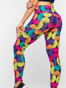 Yoga Running Fitness Sports Printed Quick Drying Leggings