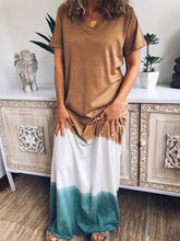Load image into Gallery viewer, Casual Loose Tunic Maxi Dress