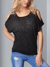 Load image into Gallery viewer, Off-the-shoulder Short Sleeve Top