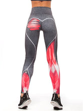 Load image into Gallery viewer, Personalized Zip Printed High Waist Sports Yoga Leggings