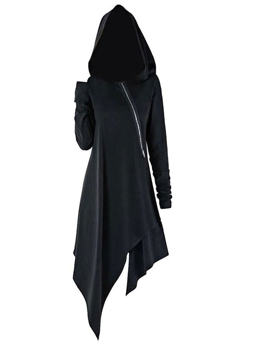 Long Sleeve Personality Hooded Jacket