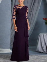 Load image into Gallery viewer, Fashionable lace long party dress evening dress