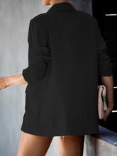 Load image into Gallery viewer, Solid Color Long Sleeve Button Small Suit