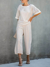 Load image into Gallery viewer, Short Sleeve Loose Suit