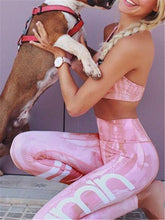 Load image into Gallery viewer, Fashion Print Skinny Yoga Pants
