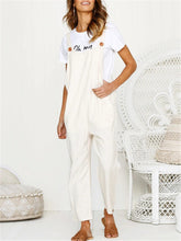 Load image into Gallery viewer, Solid Color Casual Patchwork Jumpsuits