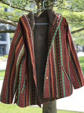 Load image into Gallery viewer, Printed Ethnic Style Short Hooded Coat