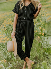 Load image into Gallery viewer, Cotton and Linen Jumpsuit