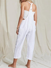Load image into Gallery viewer, Fashion Solid Color Casual Strap Overalls