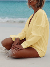 Load image into Gallery viewer, Sexy Simple Solid Color V Neck Jumpsuits