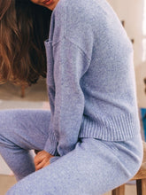 Load image into Gallery viewer, Round Neck Knit Two-piece Suit