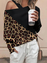 Load image into Gallery viewer, Autumn and Winter Fashion Mosaic Leopard Sweater