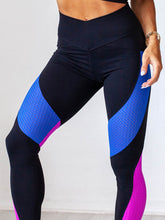 Load image into Gallery viewer, Women Sport Yoga Legging Color Block Legging