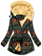 Load image into Gallery viewer, Christmas Autumn and Winter Fashion Casual Warm Jacket