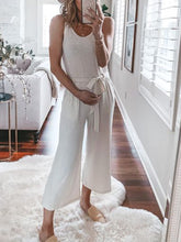 Load image into Gallery viewer, Casual Solid Color Sling Wide Leg Jumpsuit