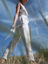 Load image into Gallery viewer, Casual Round Neck Sleeveless Solid Color Jumpsuits