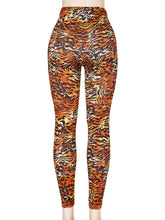 Load image into Gallery viewer, Women Leopard Print High Waist Skinny Yoga Leggings