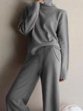 Load image into Gallery viewer, Knit Long Sleeve Two Piece Set