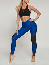 Load image into Gallery viewer, Sexy Mesh Stitching High Waist Tight Hips Yoga Pants