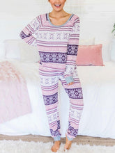 Load image into Gallery viewer, Sweet Dream Purple Casual Pullover Loose Pants Set