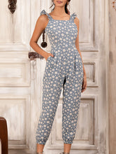 Load image into Gallery viewer, Women Fashion Polka Dot Sleeveless Jumpsuit