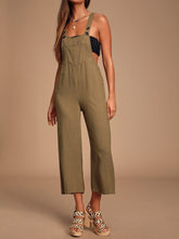 Load image into Gallery viewer, Fashion Wide-Leg Overalls Sleeveless Jumpsuit