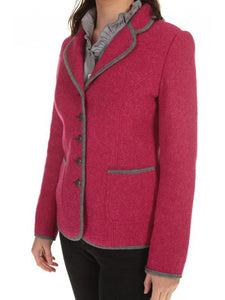 Retro Jacket Solid Color Pocket Blazer