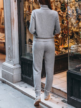 Load image into Gallery viewer, Turtleneck Knitted Casual Two-piece Suit