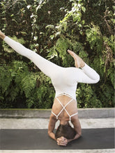Load image into Gallery viewer, Sexy Backless Solid Color Skinny Sports Yoga Jumpsuit