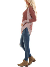 Load image into Gallery viewer, Waffle Knit Top With Long Sleeves