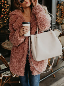 Long Faux Fur Thick Coats