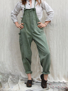 Sleeveless Bib Harem Pants Jumpsuit