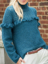 Load image into Gallery viewer, Turtleneck Vintage Shift Sweater