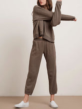 Load image into Gallery viewer, Casual Loose Pullover Top Pants Set