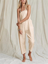 Load image into Gallery viewer, Fashion Solid Color Casual Strap Overalls