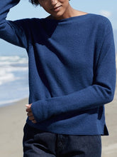 Load image into Gallery viewer, Boat Neck Casual Knit Pullover