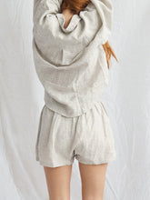 Load image into Gallery viewer, Casual Cotton and Linen Two-piece Suit