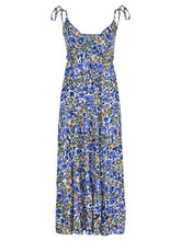 Load image into Gallery viewer, Printed V-neck Camisole Dress