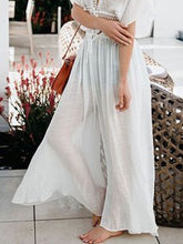 Load image into Gallery viewer, Short-sleeve V-neck Bohemian Dress
