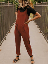 Load image into Gallery viewer, Women&#39;s Comfy Stretchy Jumpsuit with Adjustable Straps