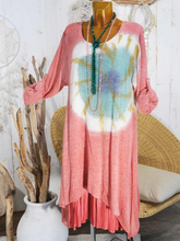 Load image into Gallery viewer, Casual Print Loose Dress